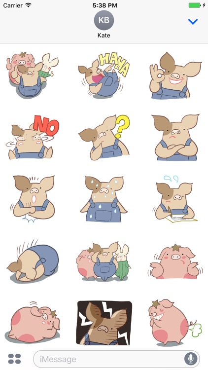 The Three Little Pigs stickers