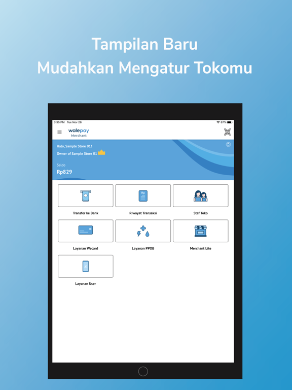 Screenshot #4 pour Walepay Merchant