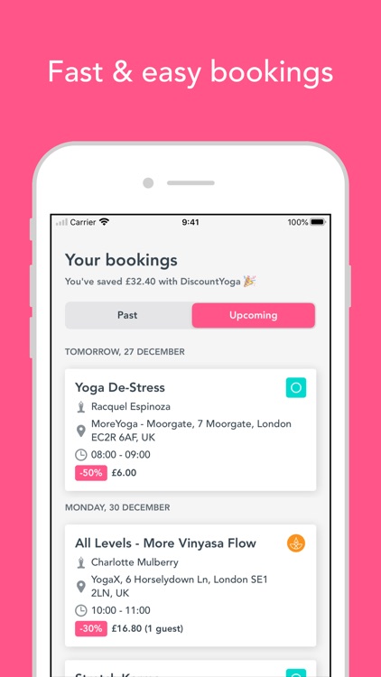 DiscountYoga: Book Nearby Yoga