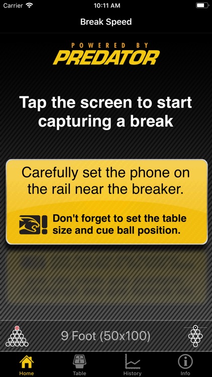 Break Speed