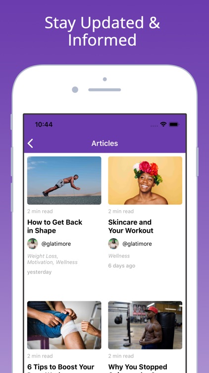 GrpFit: #1 Black Fitness App screenshot-6