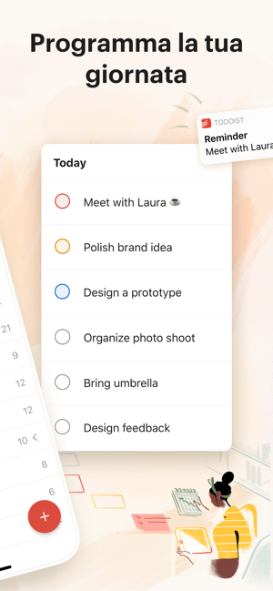 ‎Todoist: To-do list e attività Screenshot