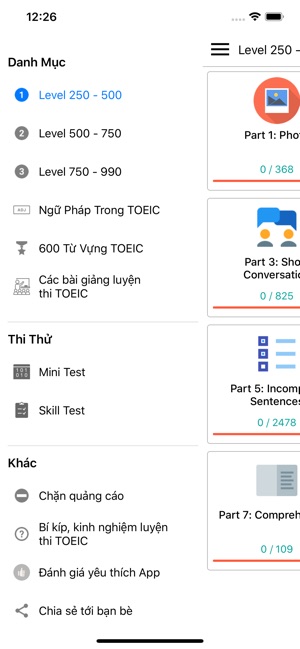 On Luyen Thi TOEIC, TOEIC Test(圖2)-速報App