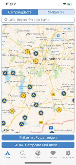 ADAC Camping / Stellplatz 2020(圖1)-速報App