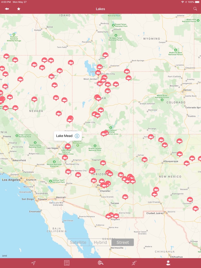 Nevada, Utah, Arizona, NM