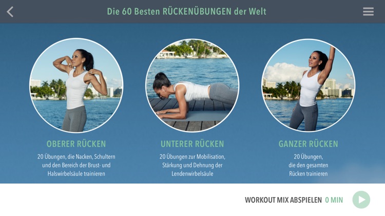 Die 60 Besten Rückenübungen