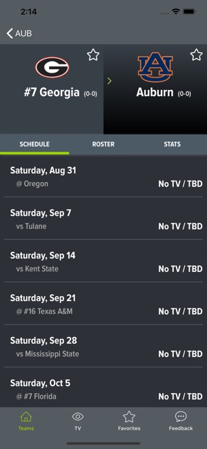 College Football App(圖2)-速報App