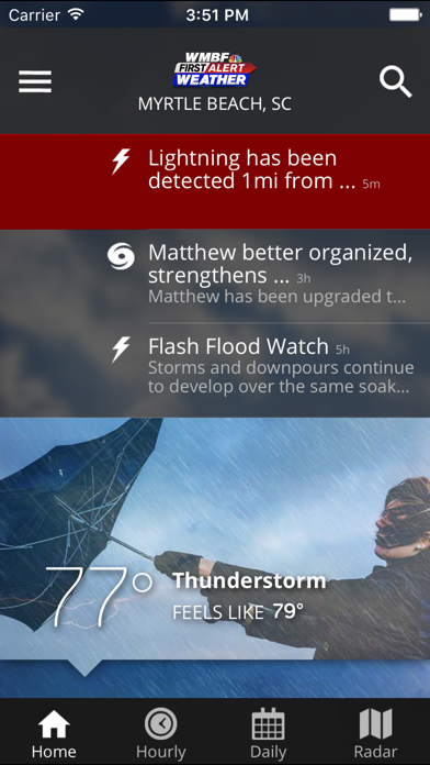 Wmbf First Alert Weather review screenshots