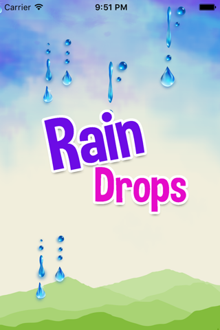 Rain Drops Game - náhled