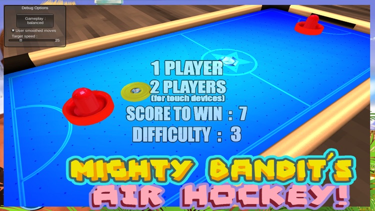 Mighty Bandit´s air hockey