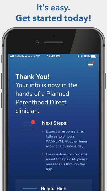 Planned Parenthood Direct℠ screenshot-5