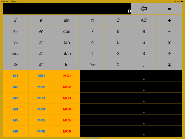 Memorizing Calculator