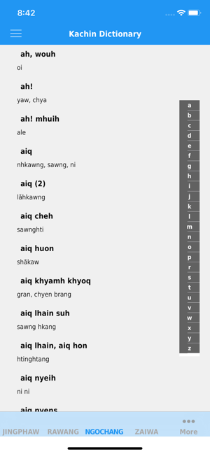 Kachin dictionary(圖9)-速報App