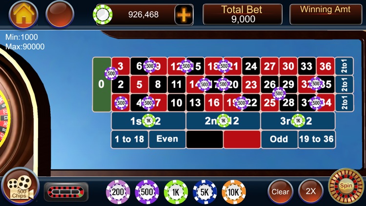 Roulette 3D Casino Style screenshot-3