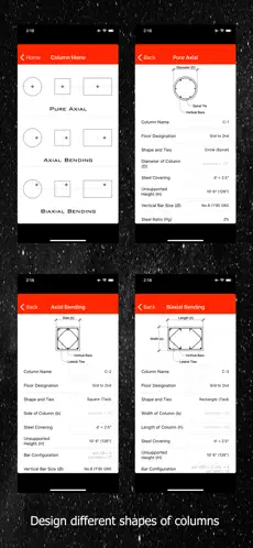 Screenshot 5 eStructural Lite: RCD-LRFD-USC iphone