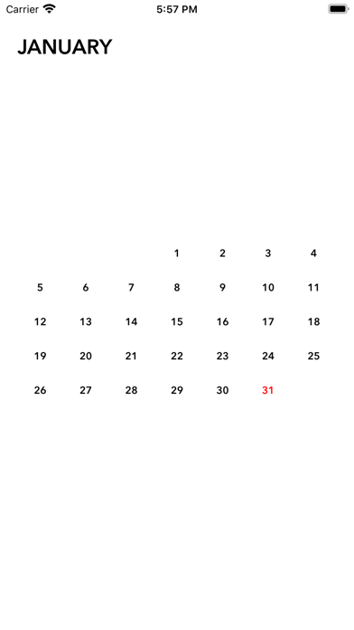Now - A minimal calendar screenshot 4