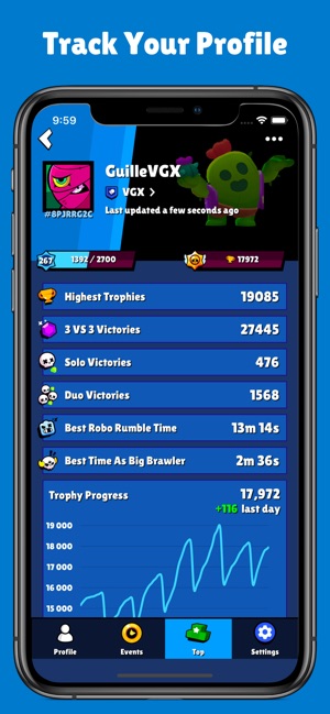 Brawl Stats for Brawl Stars(圖3)-速報App