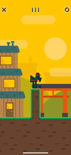 Screenshot 5 Mr Ninja: Puzles rebanadores iphone