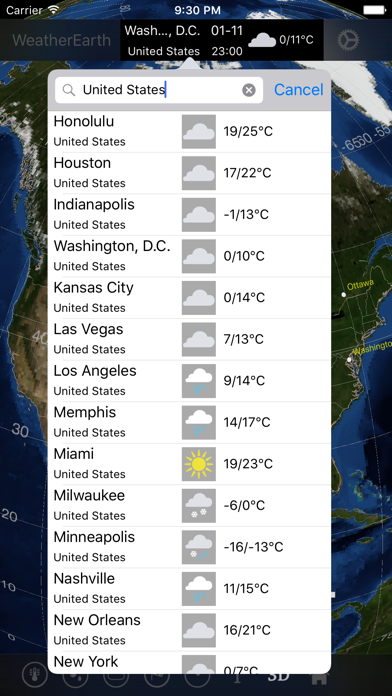 How to cancel & delete WeatherEarth from iphone & ipad 4