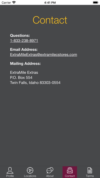 ExtraMile Extras screenshot-3