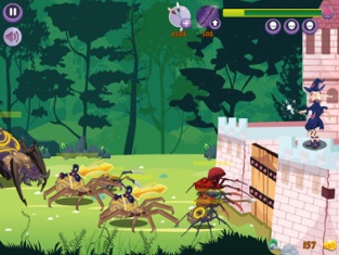 Battle Arachnids, game for IOS