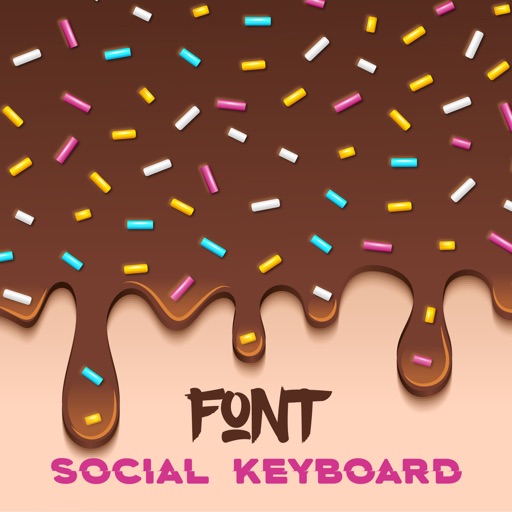 Social Keyboard + Font