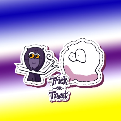 TrickAndTreatHalloweenStck icon