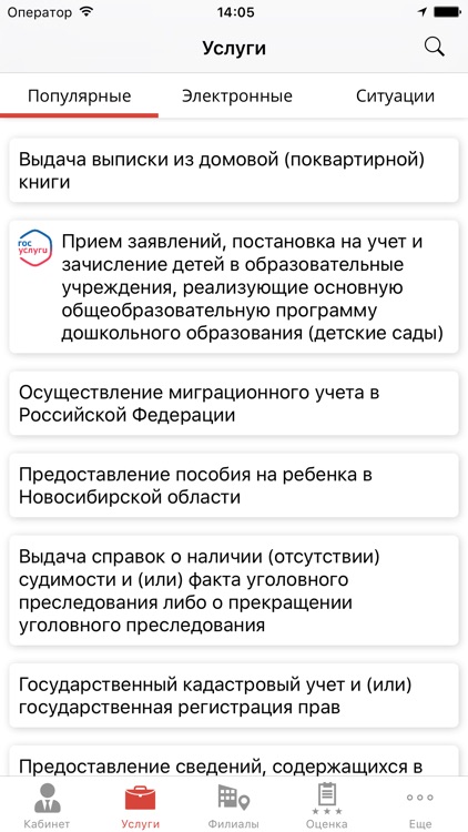 МФЦ Новосибирской области screenshot-6