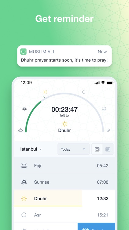 Muslim All:Prayer Times &Quran screenshot-0