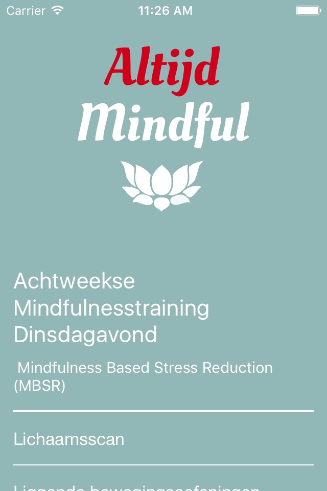 Altijd Mindful screenshot 2