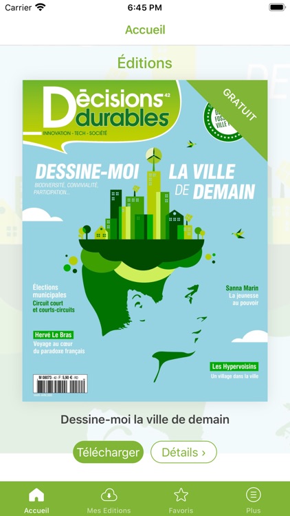 Décisions durables le magazine