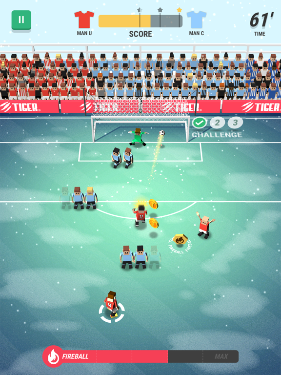 Tiny Striker: World Football screenshot 4