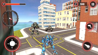 Dolphin Robots Transform City screenshot 3