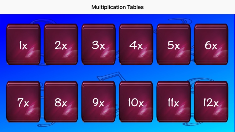 Flashcards Multiplication