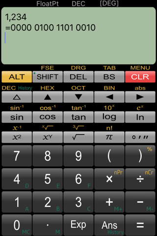 Panecal Plus Sci. Calculator screenshot 4