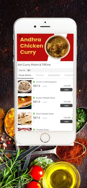 AA Curry Point & Tiffins(圖1)-速報App