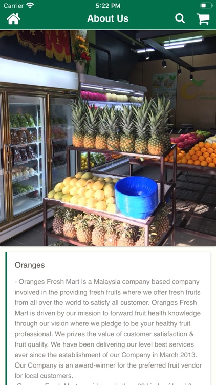 Oranges Fresh Mart