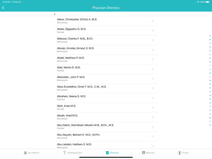 Medical Professionals