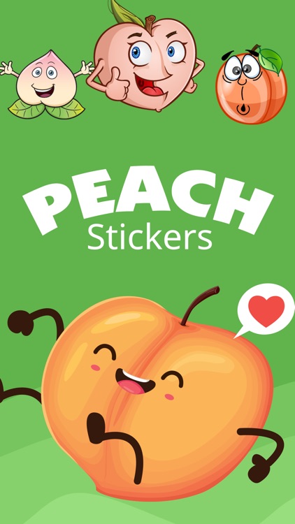 Peach Stickers