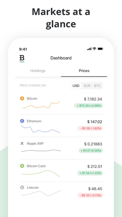 Bitstamp – crypto exchange app screenshot-3