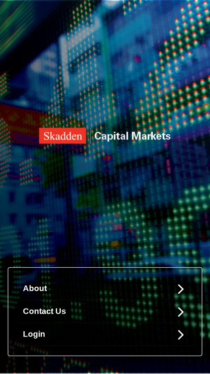 Skadden Capital Markets