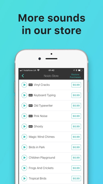 Noizio — focus, relax, sleep screenshot-4