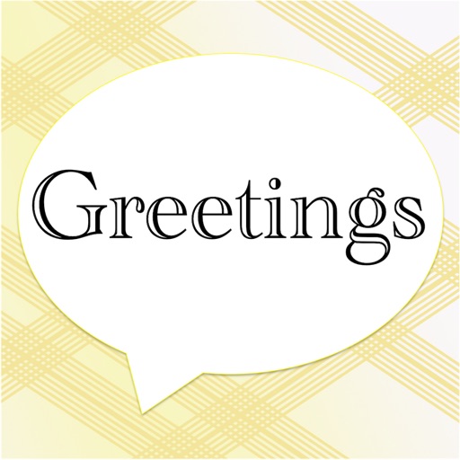 greetings stickers! iOS App