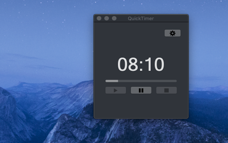 QuickTimer screenshot 2