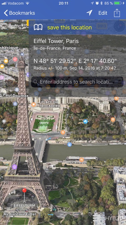 GPS location 3D/flyover screenshot-0