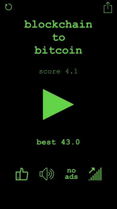 Blockchain to Bitcoin Screenshot on iOS
