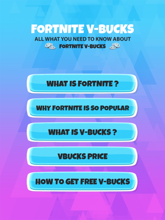 Free V Bucks App - 