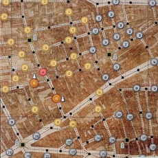 Activities of Whitechapel Heatmap