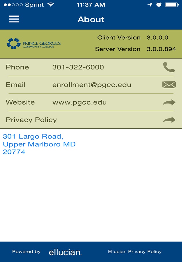 PGCC Mobile screenshot 4