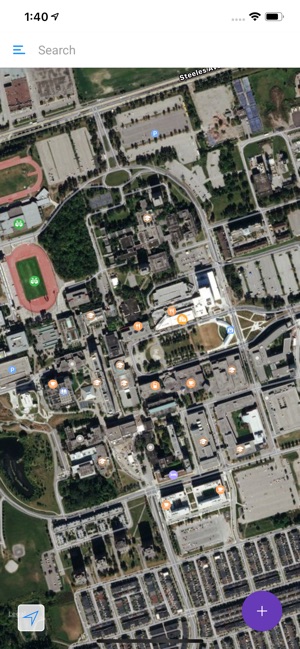 York U Maps